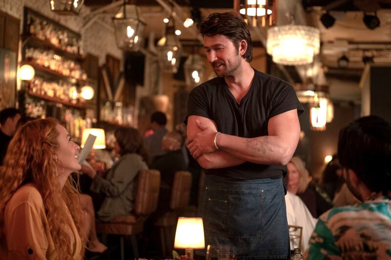 It Ends With Us: Blake Lively and Justin Baldoni in the film based on Colleen Hoover's bestselling book. Photograph: Sony Pictures Entertainment