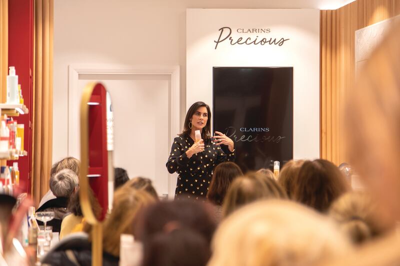 Bronwyn Conway: 'Clarins products will never sting or strip your face'