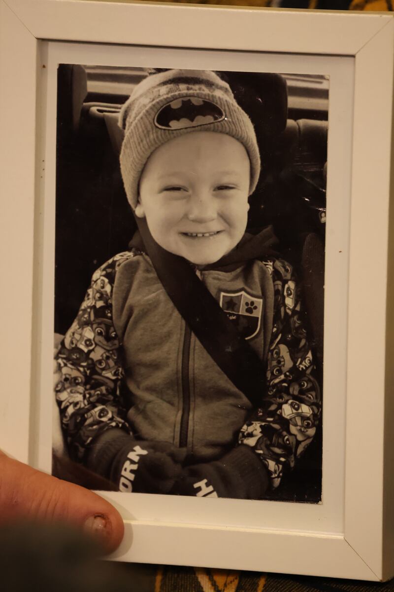 Photo of four-year-old  Mason O’Connell Conway.
Photograph: Collins Courts 