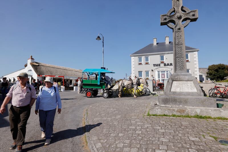 Cill Rónáin on Inis Mór on the Aran Islands. Photograph: Alan Betson
