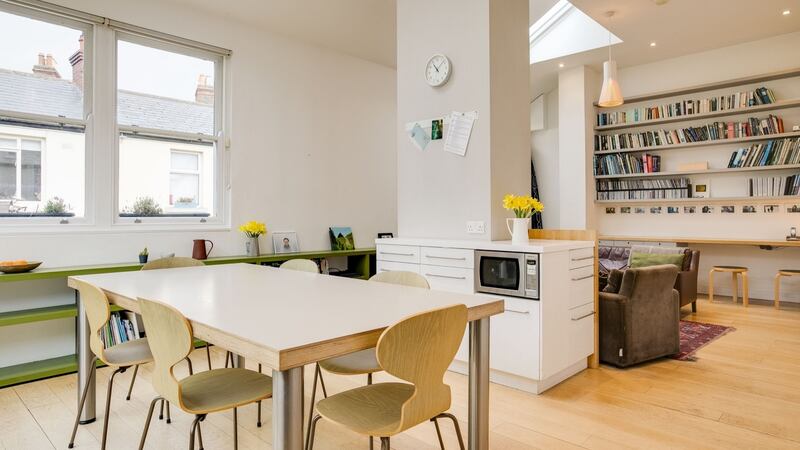 Dining and kithcen area