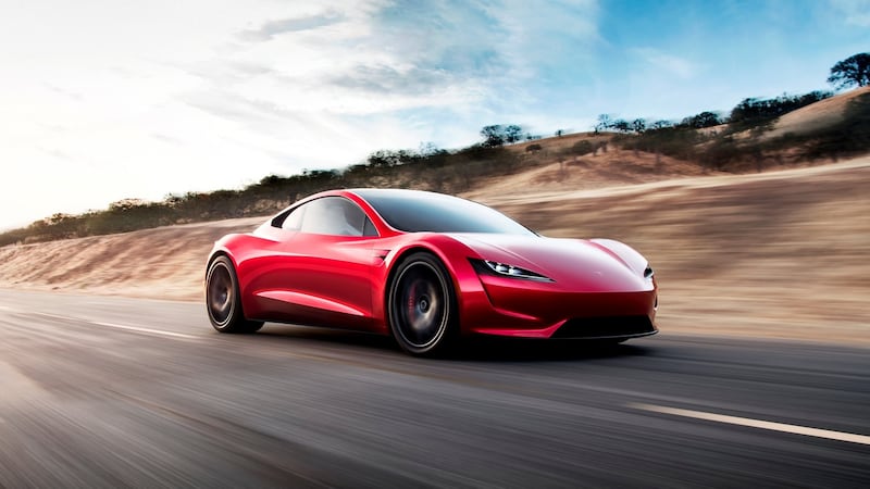 Tesla Roadster 2. Photograph: Tesla/Reuters