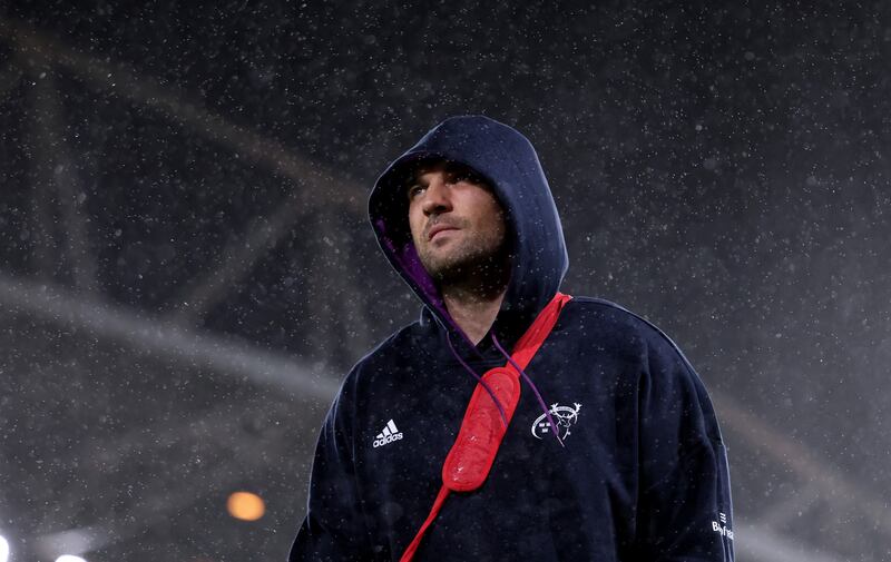 Tadhg Beirne will be critical to Munster's hopes today. Photograph: James Crombie/Inpho