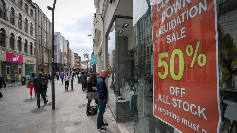 Grafton Street. Photograph: Crispin Rodwell