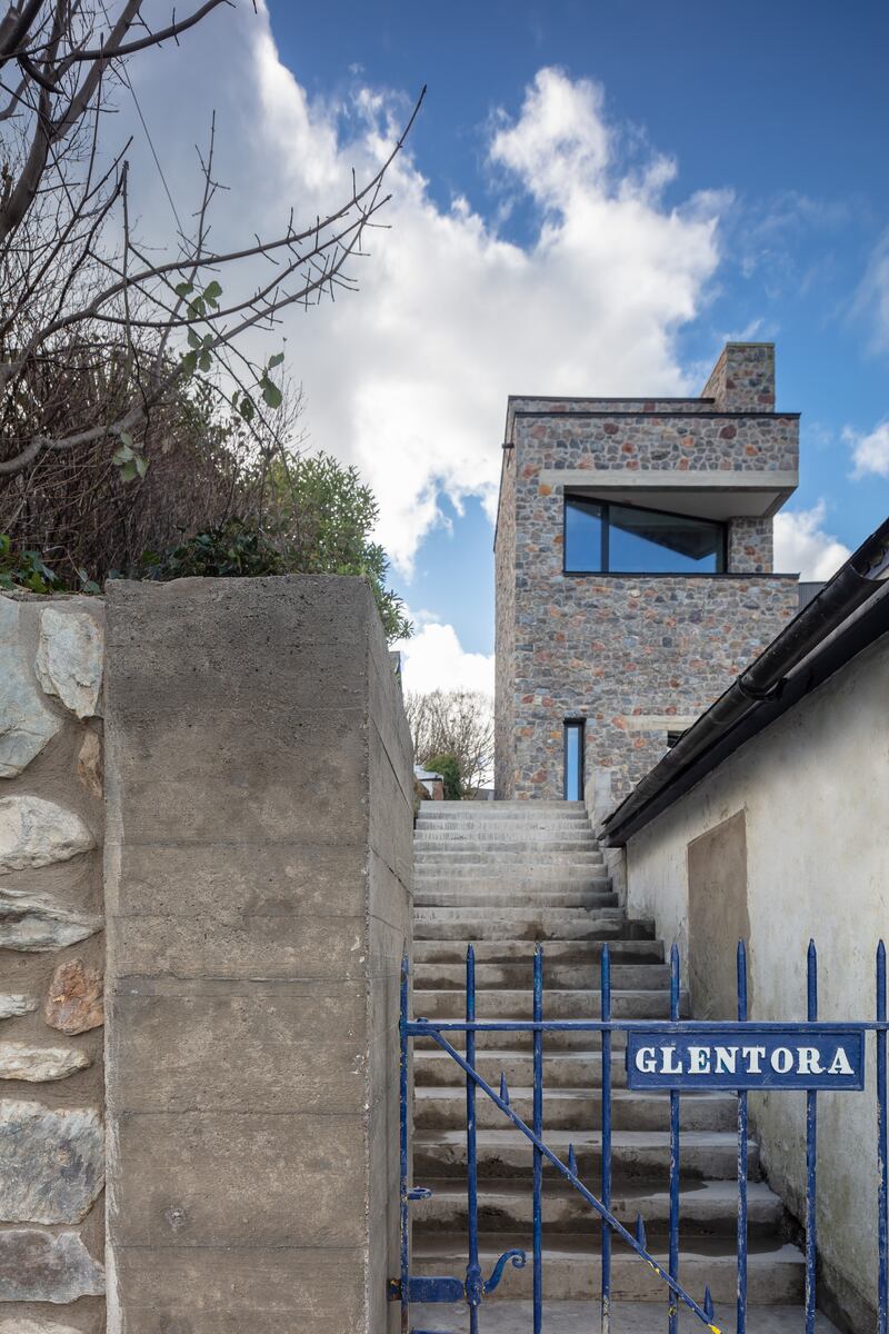 The tower is made of 'Howth stone'