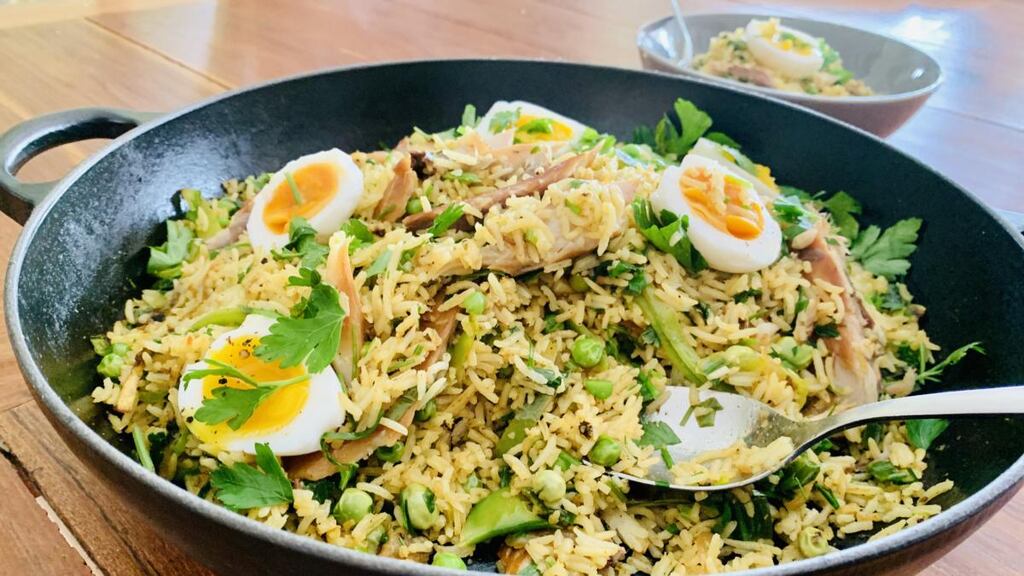 Family affair: serve this dish warm in the middle of the table, so everyone can dig in