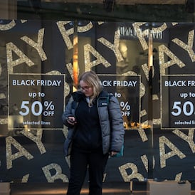 Black Friday fails to deliver in UK as retail sales dip unexpectedly