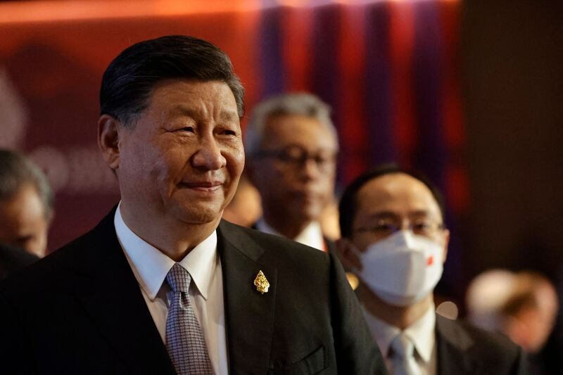 China's President Xi Jinping. When he was challenged by millions of protesters demanding democracy in Hong Kong in 2019, he responded with an uncompromising national security law that led to the arrests of dozens of activists and ultimately crushed the movement.  Photograph: Willy Kurniawan/Getty Images