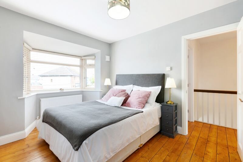 Front bedroom with bay window