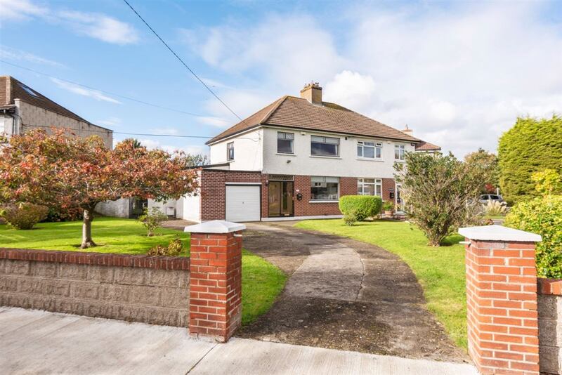 This three-bedroom semidetached house extends to 123sq m