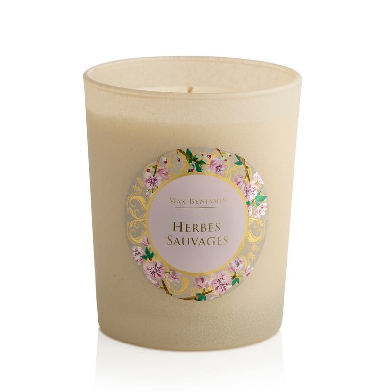 Herbes Sauvages from Max Benjamin’s new Provence collection, inspired French region. Prices from €4.95