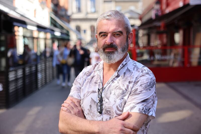 Buzz O’Neill runs legal LGBT+ nightlife events in Dublin city centre. Photograph: Dara Mac Dónaill