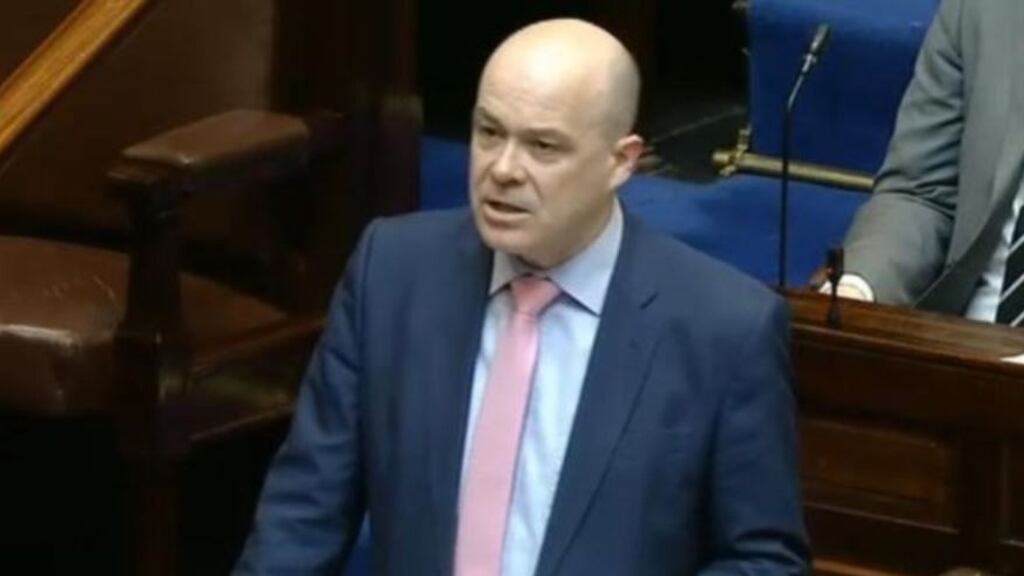 Former minister for communications Denis Naughten: expected to make a public statement today