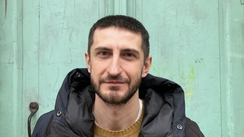 Alim Aliev, deputy director of the Ukrainian Institute, a cultural agency, who has assisted his fellow Crimean Tatars and monitored the situation on the peninsula since it was seized by Russia in 2014. Photograph:  Daniel McLaughlin