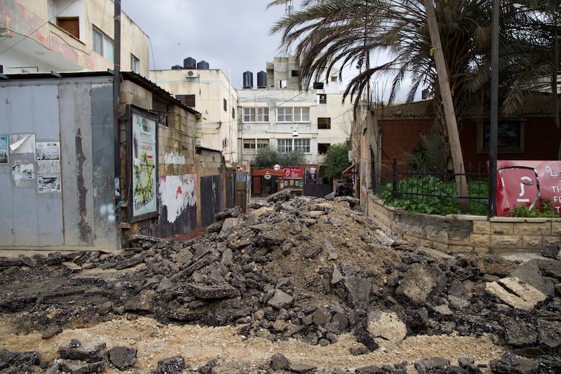 Jenin camp has faced intensifying Israeli military raids. Photograph: Hannah McCarthy