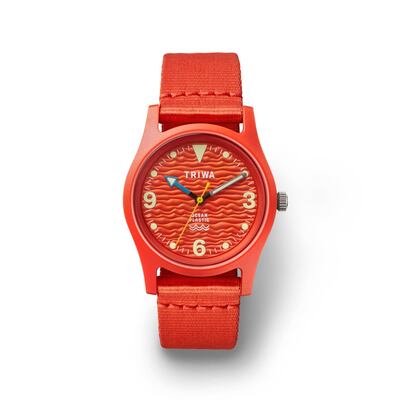Triwa Sub Ocean Plastic smart watch