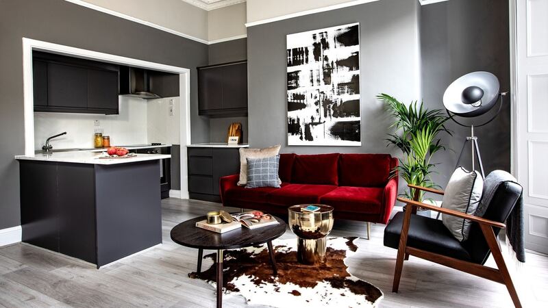 The apartments in 14 Warrington Place   were recently refurbished to a high standard
