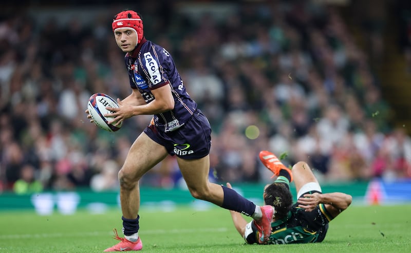 Louis Bielle-Biarrey in action for Bordeaux. Photograph: Billy Stickland/Inpho
