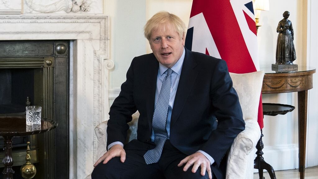 ‘The withdrawal agreement is the only real-world proposition on the table. The backstop is the only means of protecting the bottom-line needs of Ireland.  Boris Johnson and his Tory chums are fully aware of this.’ Photograph: Will Oliver/Bloomberg