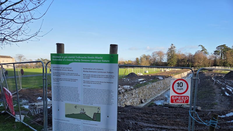 No laughing matter: Repairs to Marlay Park’s ‘ha-ha’ wall set to cost €660,000