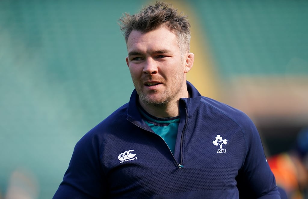 Peter O'Mahony during the team's Captain's Run at Twickenham: 'It’s not about previous form or where you stand, it’s about who plays better tomorrow.' Photograph: Adam Davy/PA Wire