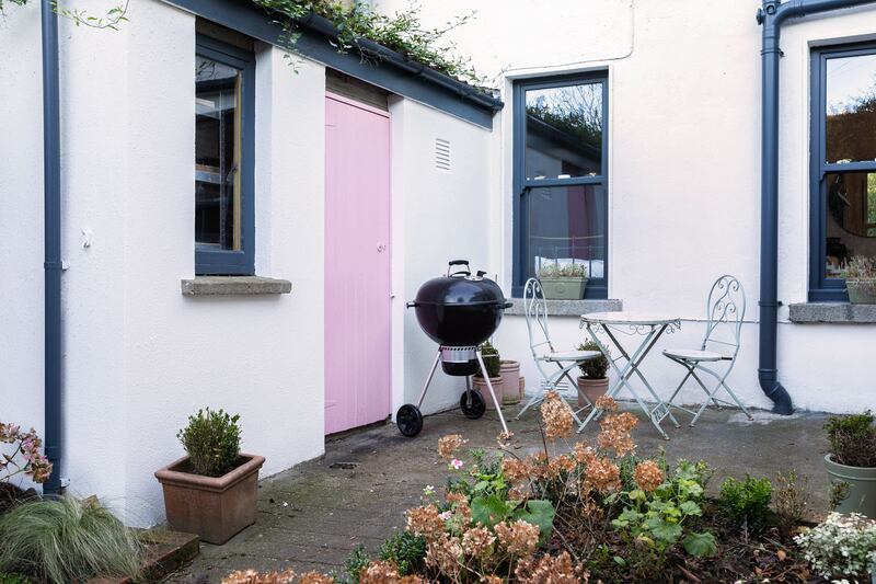 Rear patio