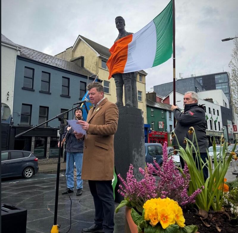 Sinn Féin’s Mark Lohan is seen as the leading left candidate. Photograph: Facebook