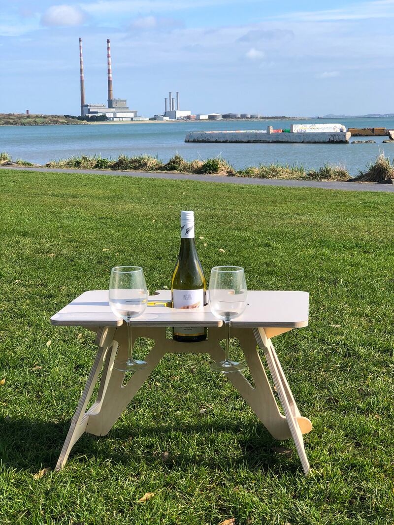 Flying Elephant Productions fold-up picnic table for two, €49.99