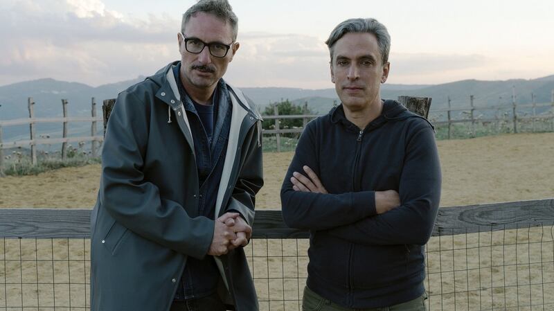 Film-makers  Antonio Piazza and Fabio Grassadonia