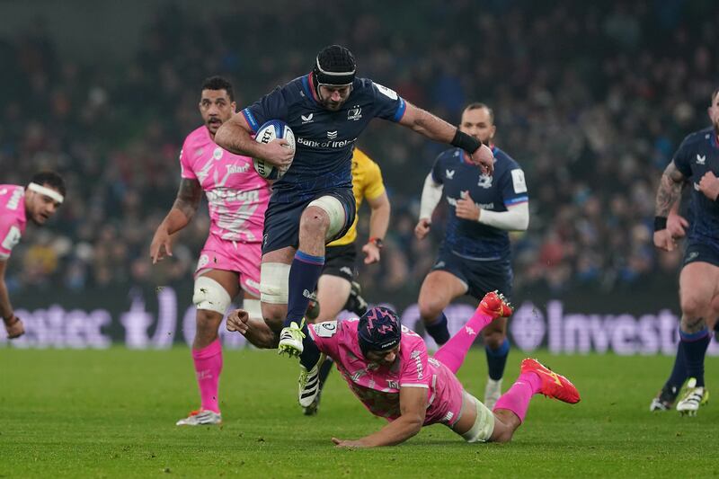 Leinster's Caelan Doris. Photograph: Brian Lawless/PA Wire

