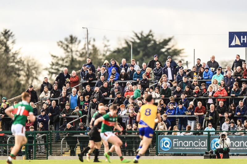 The hubbub that went through the stand as it was announced that the likes of Ciarán Murtagh, Aidan O’Shea and Ryan O’Donoghue wouldn’t be starting was vaguely comical. Photograph: INPHO/Evan Treacy