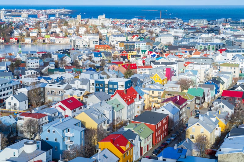 Wander through Reykjavik’s colourful streets