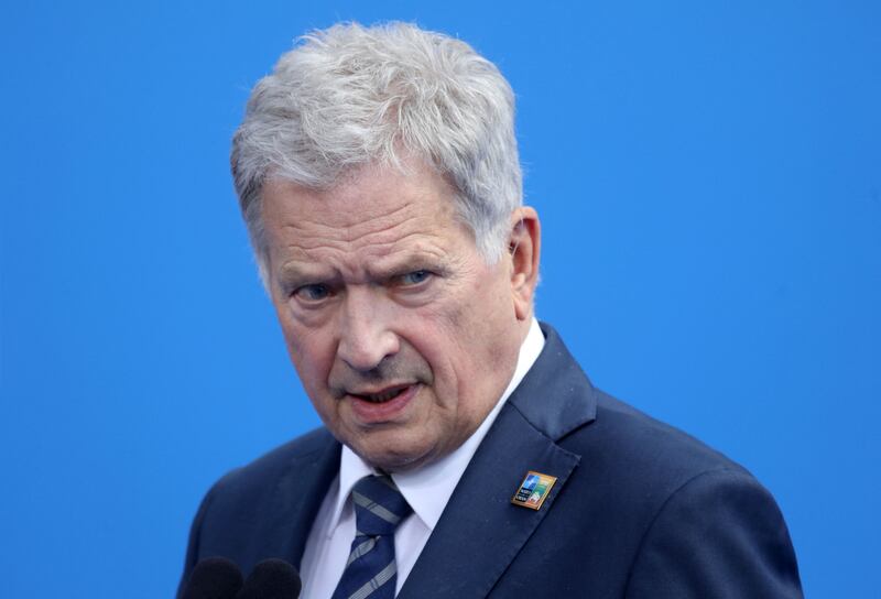 Finland's former president Sauli Niinistö. Photograph: Petras Malukas /AFP/Getty