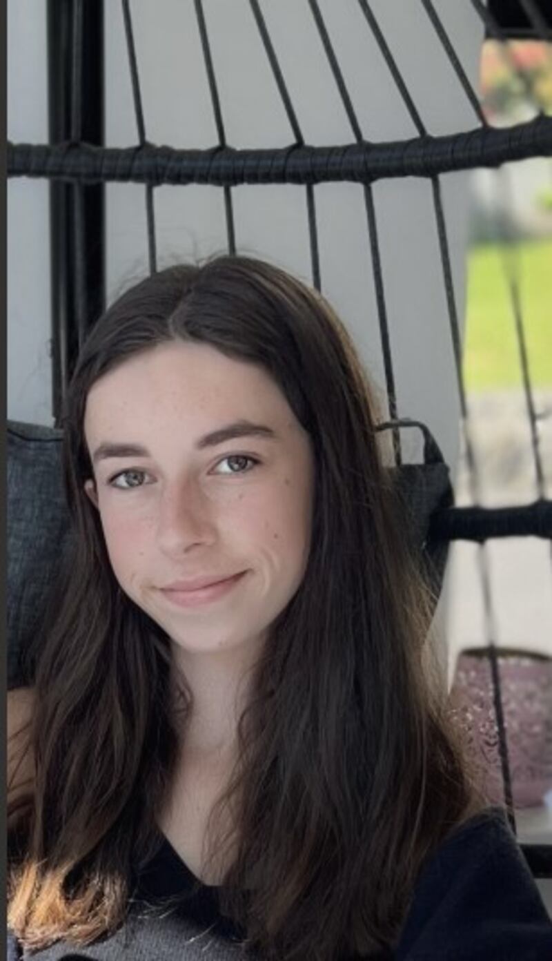 Katie Ní Phiotáin, dalta i gColáiste Chroí Mhuire, An Spidéal