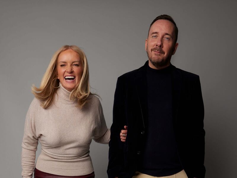 The Hard Shoulder presenters Ciara Kelly and Shane Coleman. Photograph: Newstalk