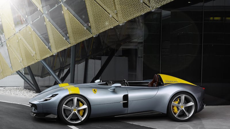 The new supercar Ferrari SP1