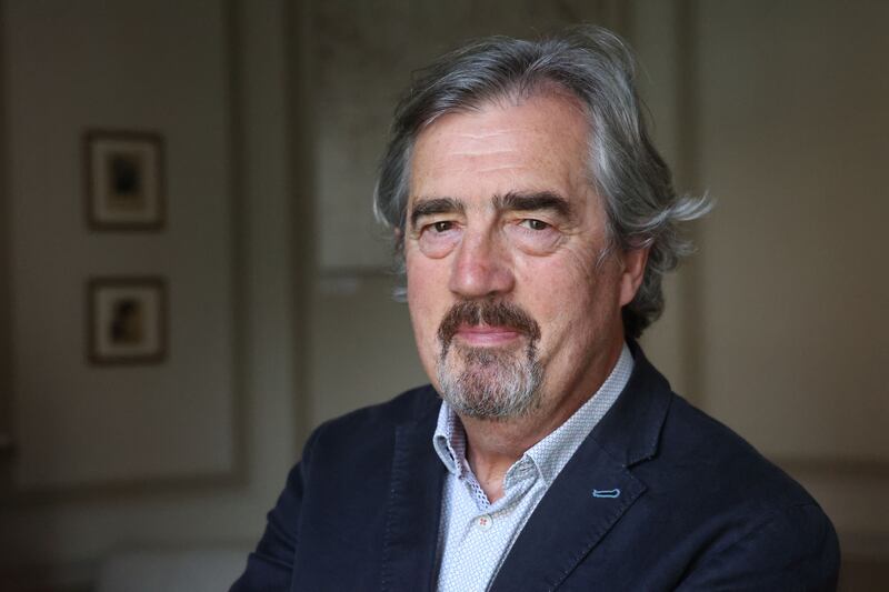 Sebastian Barry says the success of his play was “literally life-changing... because it meant we could afford to live”.  Photograph Nick Bradshaw