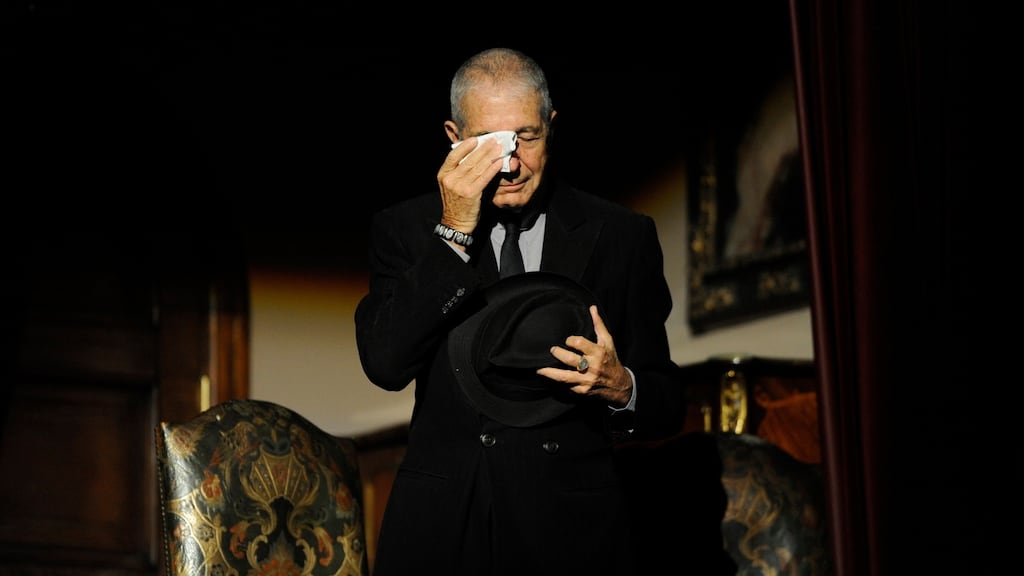 Leonard Cohen: lyrics of mystery and magic. Photograph: Eloy Alonso/Reuters