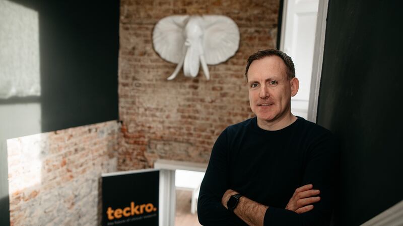 Gary Hughes, chief executive, Teckro: ‘We’re really the conduit that enables the communications information flow to happen.’