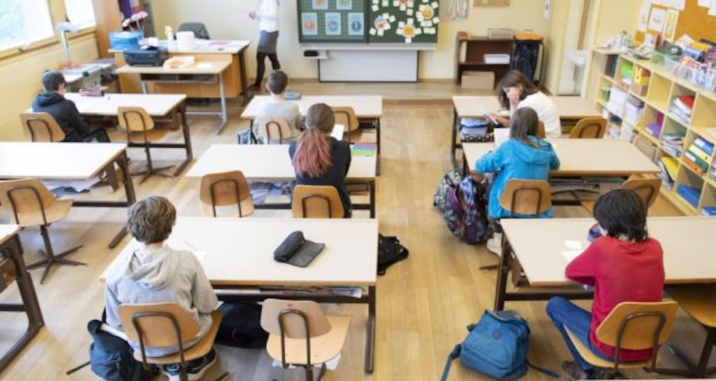 Seventy per cent of primary school principals surveyed reported mental health issues. File photograph: Laurent Gillieron/ EPA