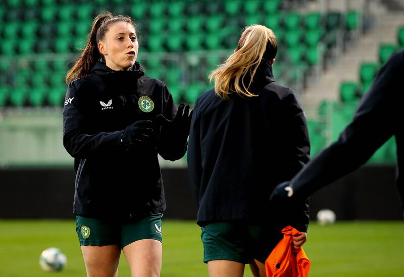 Ireland's Lucy Quinn. Photograph: Ryan Byrne/Inpho