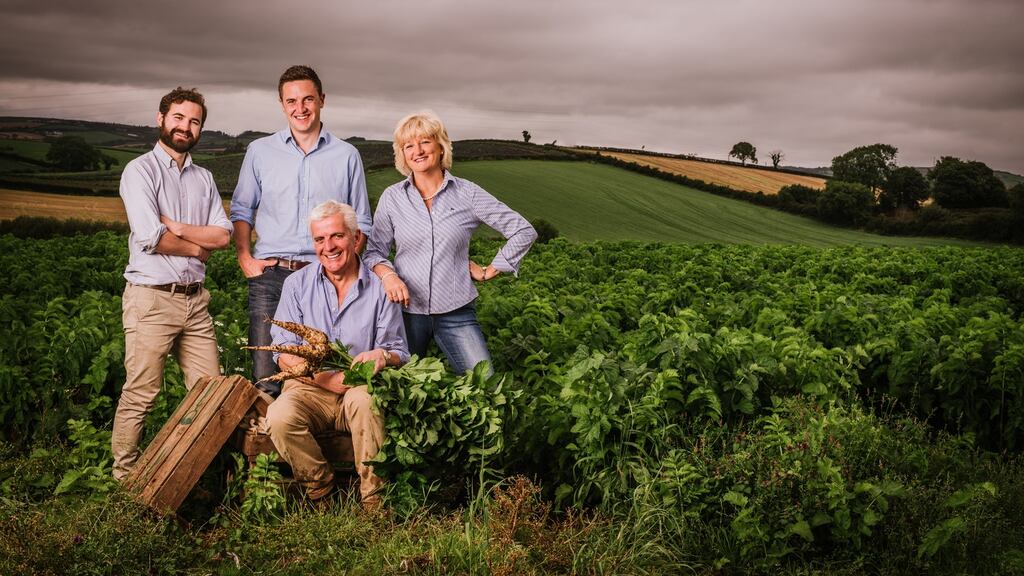 The Hamilton family, founders of the Mash Direct brand. As of last year the company sold into 5,000 stores across Ireland, England and Scotland.