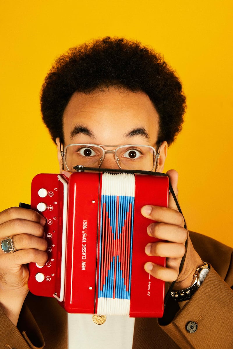 Accordionist Théo Ould