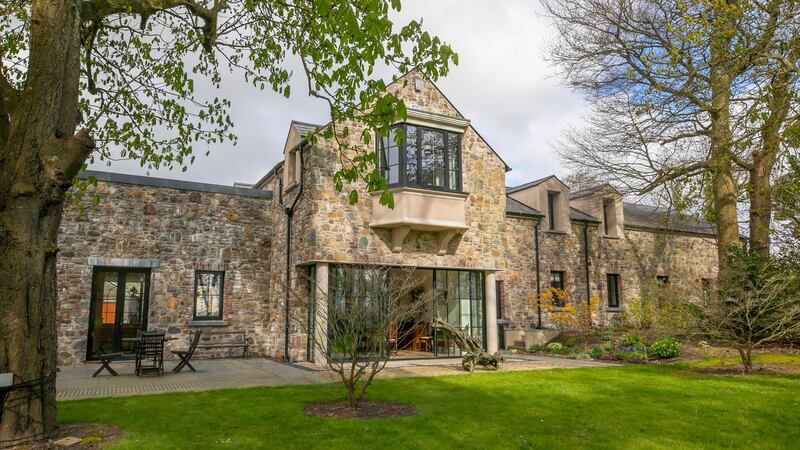 Nan Ferrari and John Corrigan’s converted stable in Woodstown, Waterford. Photograph: Patrick Browne