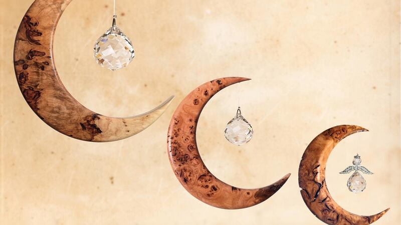Mooncatchers by Artwood, (€20 -€25) are handmade in the west of Ireland.