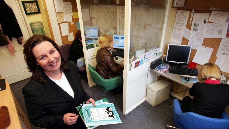 Burnout is not a term callers to Parentline use, rather they talk of being ‘overwhelmed’, says Rita O’Reilly, manager at the Parentline office in Dublin. Photograph: Eric Luke