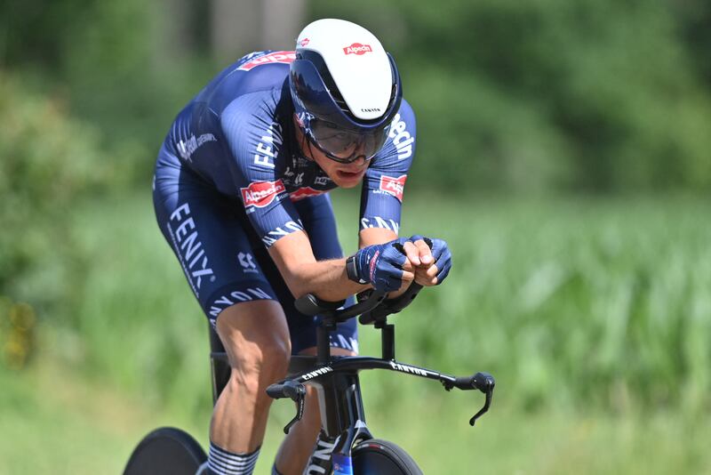 Oscar Riesebeek. Photograph: David Stockman/BELGA MAG/AFP via Getty Images