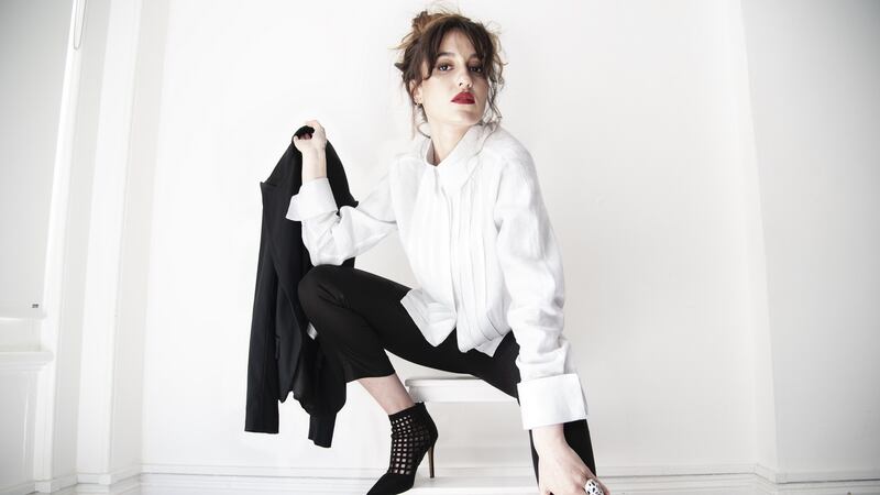 Fiona white linen shirt, €175, The Linen Shirt Company