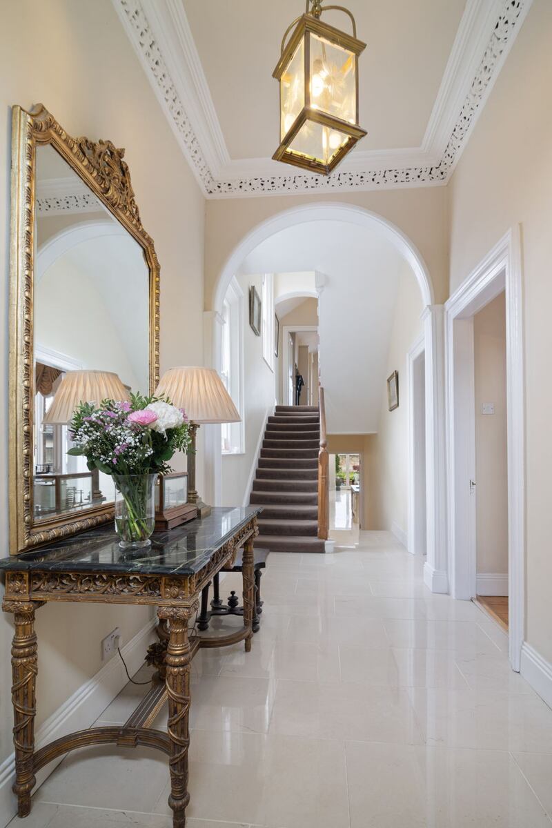 The hallway