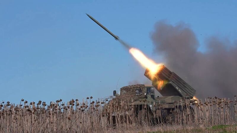 Russian refineries and oil terminals have been targets of Ukrainian drone attacks whilst Russia has repeatedly targeted the country’s power grid. Photograph: Russian Defense Ministry Press Service photo via AP